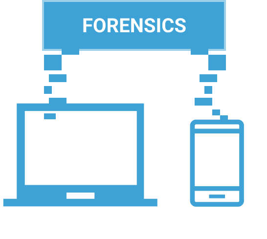 フォレンジックとは、あらゆるデジタル機器から事実（証拠）を確実に抽出する手法です。