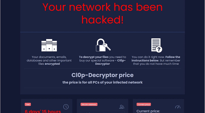 Clop | 各種ランサムウェア